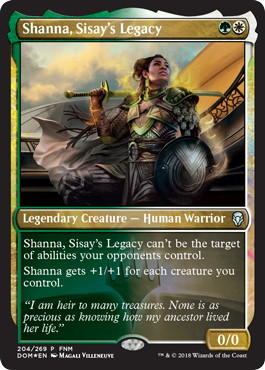 【ENG】【Foil】《シッセイの後裔、シャナ/Shanna, Sisay's Legacy》[FNM]