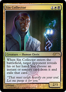 【ENG】【Foil】《罪の収集者/Sin Collector》[FNM]