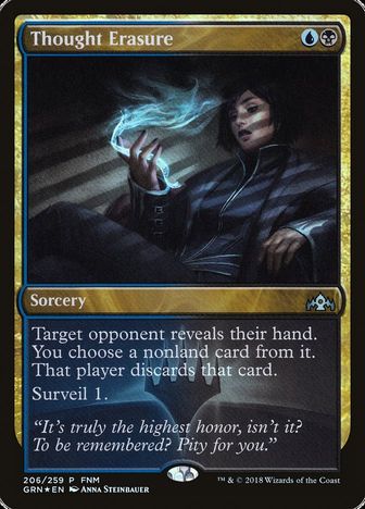 【ENG】【Foil】《思考消去/Thought Erasure》[FNM]