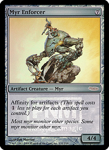 【ENG】【Foil】《マイアの処罰者/Myr Enforcer》[FNM]