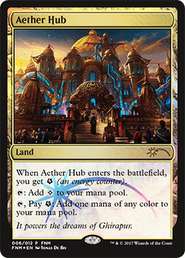 【ENG】【Foil】《霊気拠点/Aether Hub》[FNM]