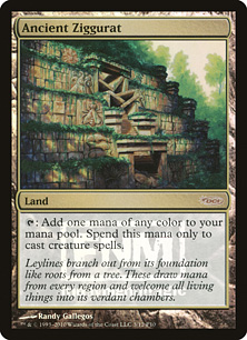 【ENG】【Foil】《古代の聖塔/Ancient Ziggurat》[FNM]
