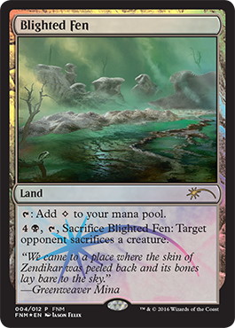 【ENG】【Foil】《荒廃した湿原/Blighted Fen》[FNM]
