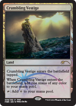 【ENG】【Foil】《崩壊する痕跡/Crumbling Vestige》[FNM]
