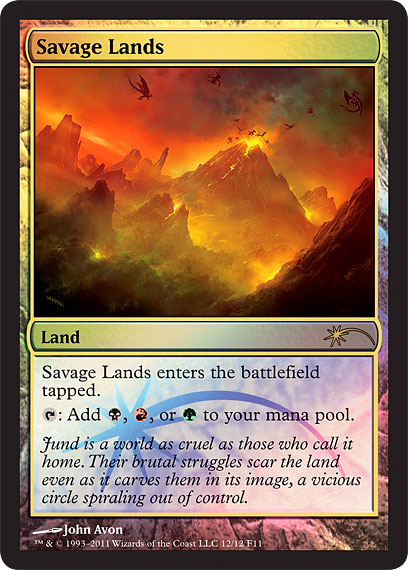 【ENG】【Foil】《野蛮な地/Savage Lands》[FNM]