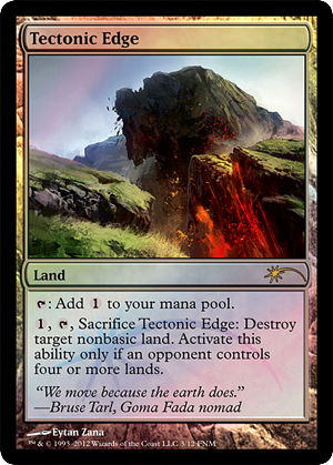 【ENG】【Foil】《地盤の際/Tectonic Edge》[FNM]