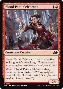 【ENG】《血花の祝賀者/Blood Petal Celebrant》[J25]