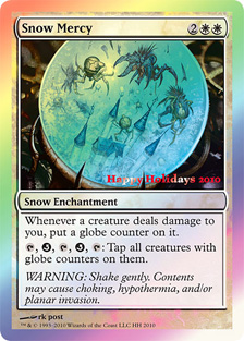 【ENG】【Foil】《Snow Mercy》[ホリデープロモカード]