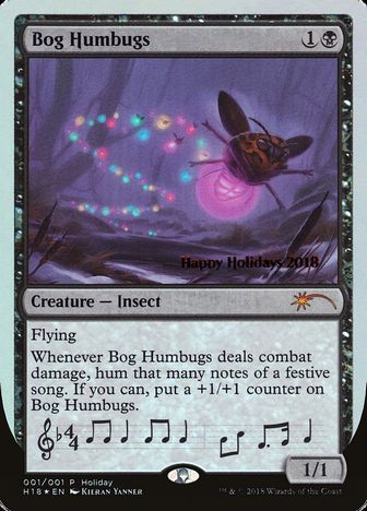【ENG】【Foil】《Bog Humbugs》[ホリデープロモカード]
