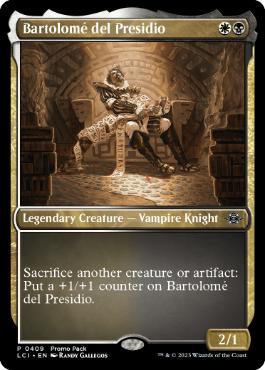 【ENG】【Foil】■プロモパック■《バルトロメ・デル・プレシディオ/Bartolome del Presidio》[LCI]