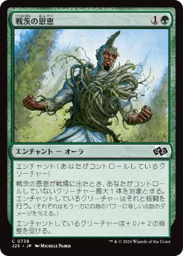 【JPN】《戦茨の恩恵/Warbriar Blessing》[J25]