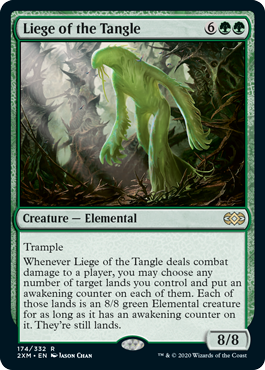 【ENG】【Foil】《絡み森の主/Liege of the Tangle》[2XM]