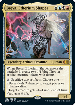 【ENG】【Foil】《エーテリウム造物師、ブレイヤ/Breya, Etherium Shaper》[2XM]