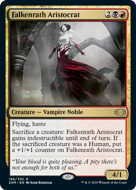 【ENG】【Foil】《ファルケンラスの貴種/Falkenrath Aristocrat》[2XM]