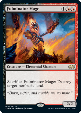 【ENG】【Foil】《大爆発の魔道士/Fulminator Mage》[2XM]