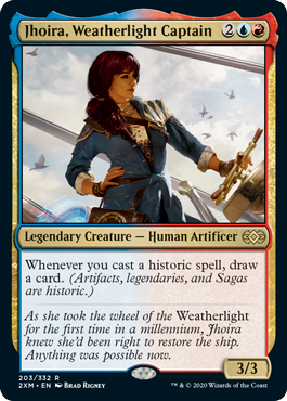 【ENG】【Foil】《ウェザーライトの艦長、ジョイラ/Jhoira, Weatherlight Captain》[2XM]