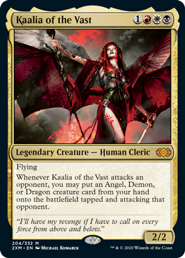 【ENG】【Foil】《巨大なるカーリア/Kaalia of the Vast》[2XM]