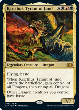 【ENG】【Foil】《ジャンドの暴君、カーサス/Karrthus, Tyrant of Jund》[2XM]