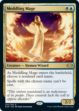 【ENG】【Foil】《翻弄する魔道士/Meddling Mage》[2XM]
