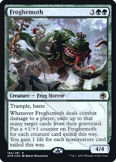 【ENG】【Foil】■アンパサンド■《フロギーモス/Froghemoth》[AFR]