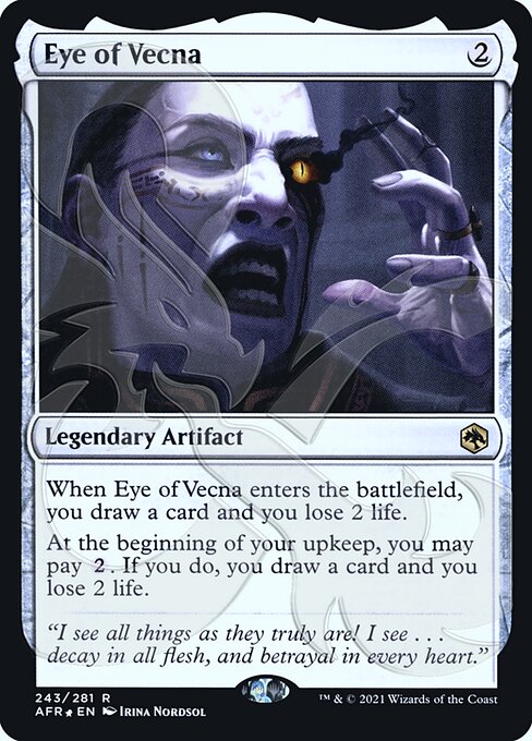 【ENG】【Foil】■アンパサンド■《アイ・オヴ・ヴェクナ/Eye of Vecna》[AFR]