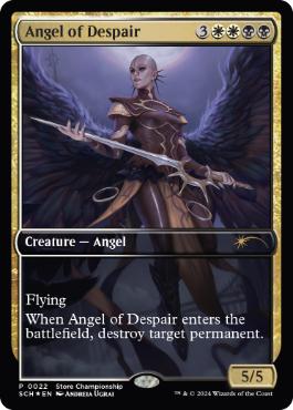 【ENG】【Foil】《絶望の天使/Angel of Despair》[ストアチャンピオンシップ]