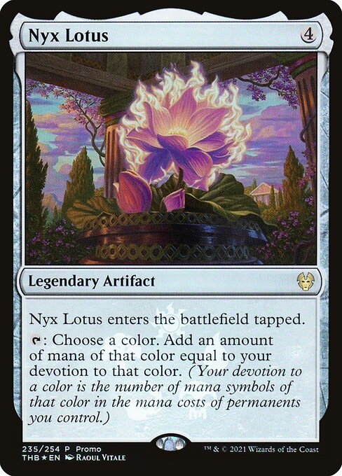 【ENG】【Foil】《ニクスの睡蓮/Nyx Lotus》[リセールプロモ]