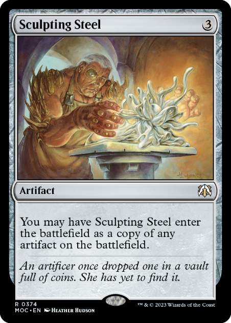 【ENG】《彫り込み鋼/Sculpting Steel》[MOC]
