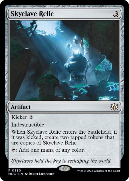 【ENG】《スカイクレイブの秘宝/Skyclave Relic》[MOC]