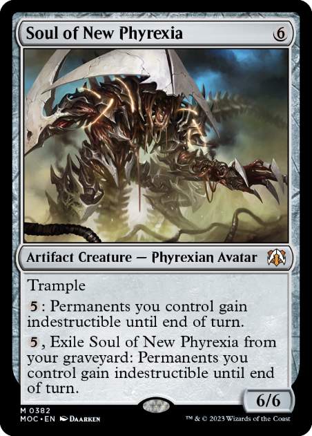 【ENG】《新たなるファイレクシアの魂/Soul of New Phyrexia》[MOC]
