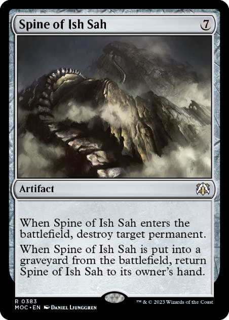 【ENG】《イシュ・サーの背骨/Spine of Ish Sah》[MOC]