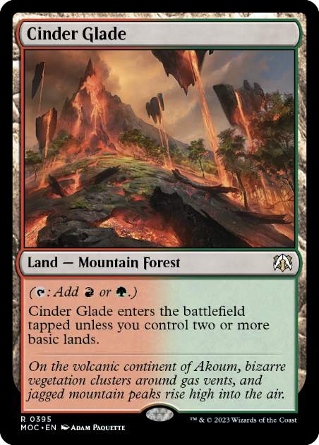 【ENG】《燃えがらの林間地/Cinder Glade》[MOC]