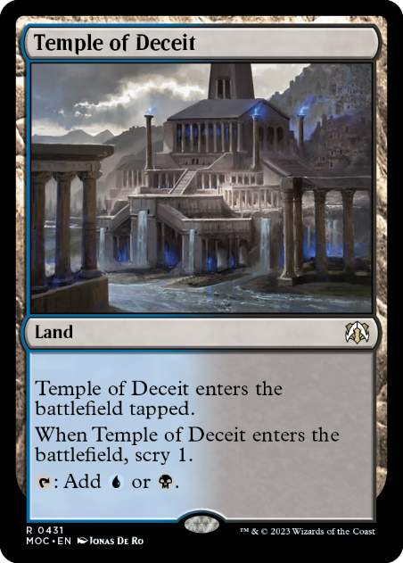 【ENG】《欺瞞の神殿/Temple of Deceit》[MOC]