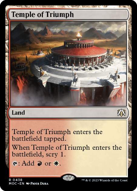 【ENG】《凱旋の神殿/Temple of Triumph》[MOC]