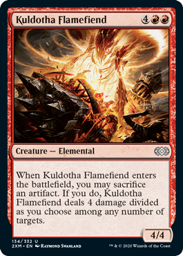 【ENG】【Foil】《カルドーサの炎魔/Kuldotha Flamefiend》[2XM]