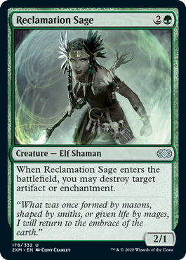 【ENG】【Foil】《再利用の賢者/Reclamation Sage》[2XM]