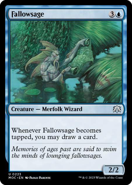 【ENG】《休賢者/Fallowsage》[MOC]