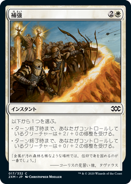 【JPN】【Foil】《補強/Fortify》[2XM]