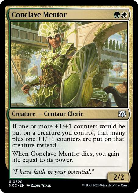 【ENG】《議事会の導師/Conclave Mentor》[MOC]