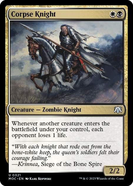 【ENG】《死体騎士/Corpse Knight》[MOC]