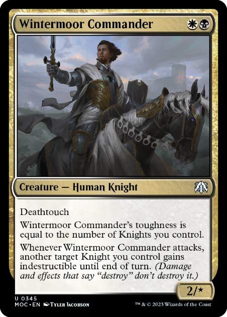 【ENG】《冬荒野の指揮官/Wintermoor Commander》[MOC]