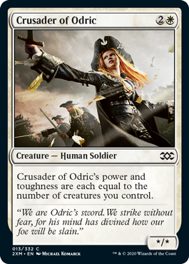 【ENG】【Foil】《オドリックの十字軍/Crusader of Odric》[2XM]