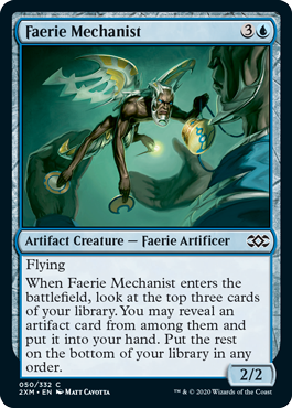 【ENG】【Foil】《フェアリーの機械論者/Faerie Mechanist》[2XM]