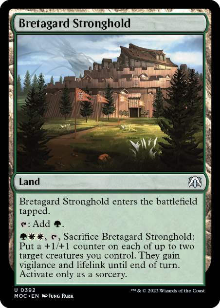 【ENG】《ブレタガルドの要塞/Bretagard Stronghold》[MOC]
