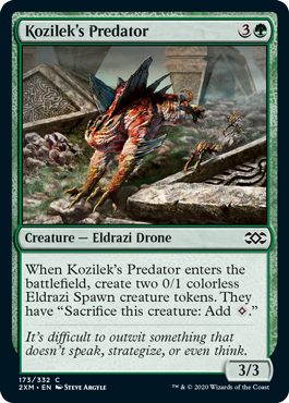 【ENG】【Foil】《コジレックの捕食者/Kozilek's Predator》[2XM]