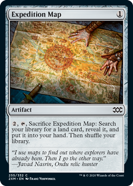 【ENG】【Foil】《探検の地図/Expedition Map》[2XM]