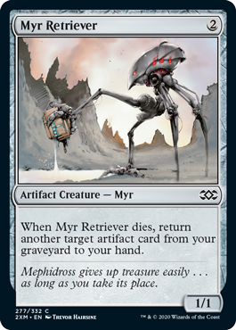 【ENG】【Foil】《マイアの回収者/Myr Retriever》[2XM]