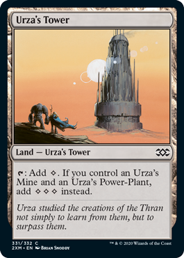 【ENG】【Foil】《ウルザの塔/Urza's Tower》[2XM]