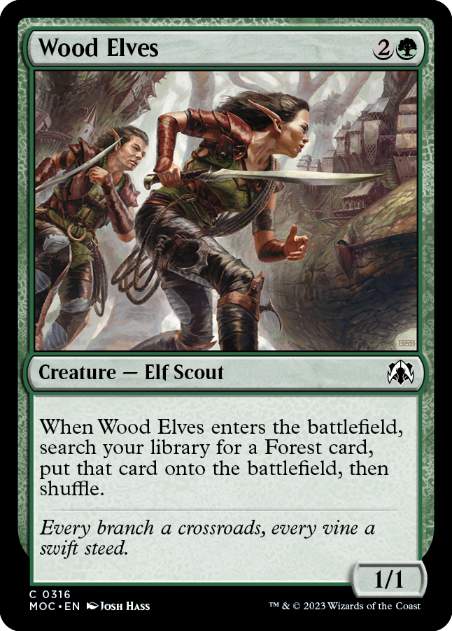【ENG】《ウッド・エルフ/Wood Elves》[MOC]