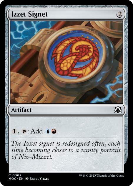【ENG】《イゼットの印鑑/Izzet Signet》[MOC]